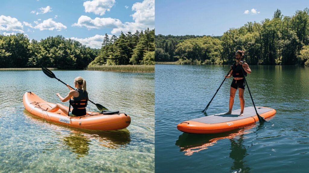 ❄️ Kayak gonflable vs Paddle : Le guide ultime pour choisir selon le climat